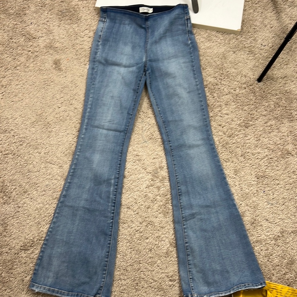Jessica Simpson Blue Flare & Wide Leg Jeans
